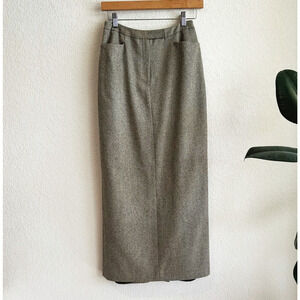 Ralph Lauren Charcoal Maxi Skirt